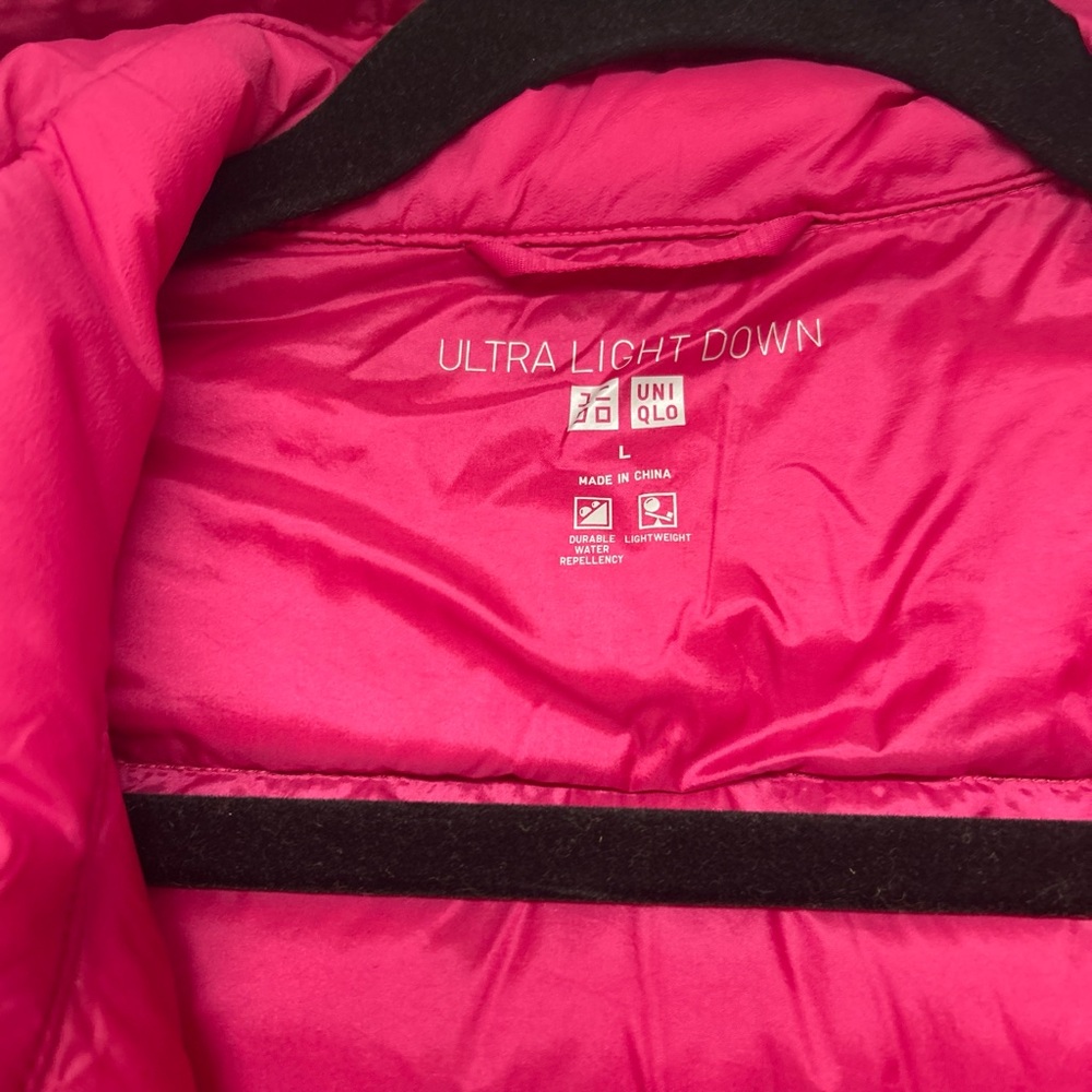 Uniqlo Pink Puffer Jacket - Picture 2 of 5